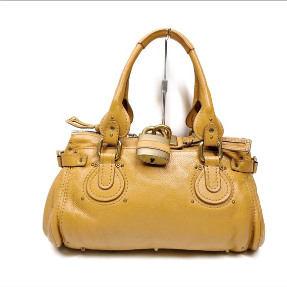 Chloe Bags Chloe Mustard Brown Leather Handbag Poshmark